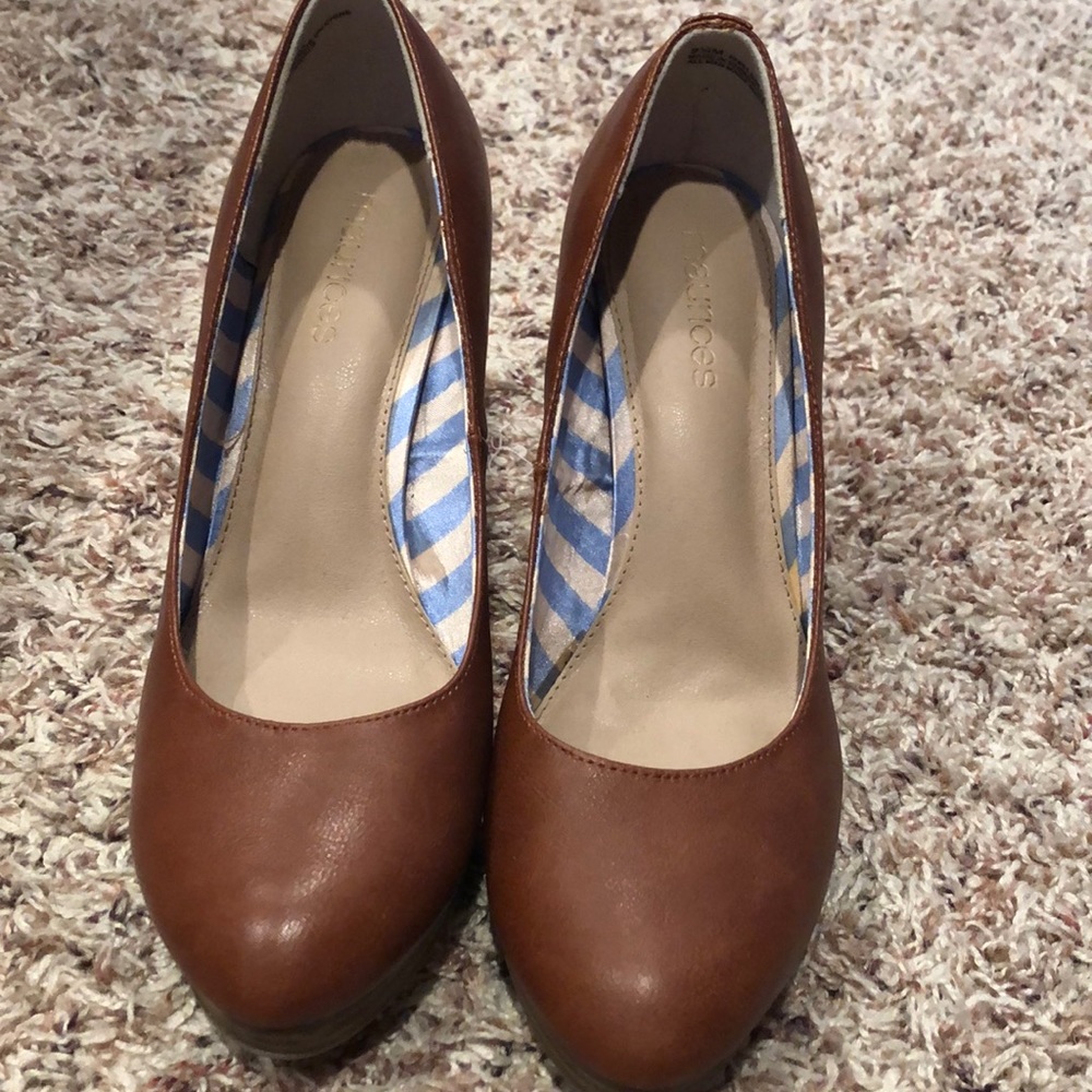 Maurices brown heels